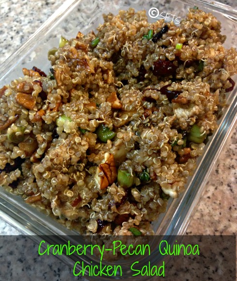 Cranberry Pecan Quinoa Chicken Salad - Clean Eating